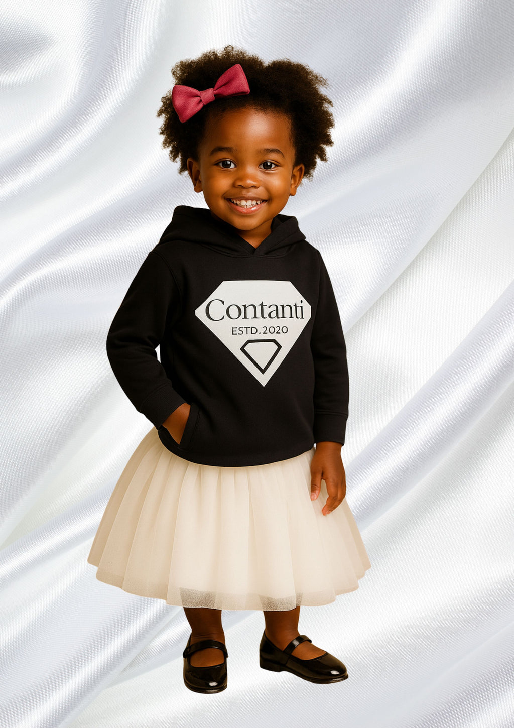 (B) Unisex Toddler Hoodie