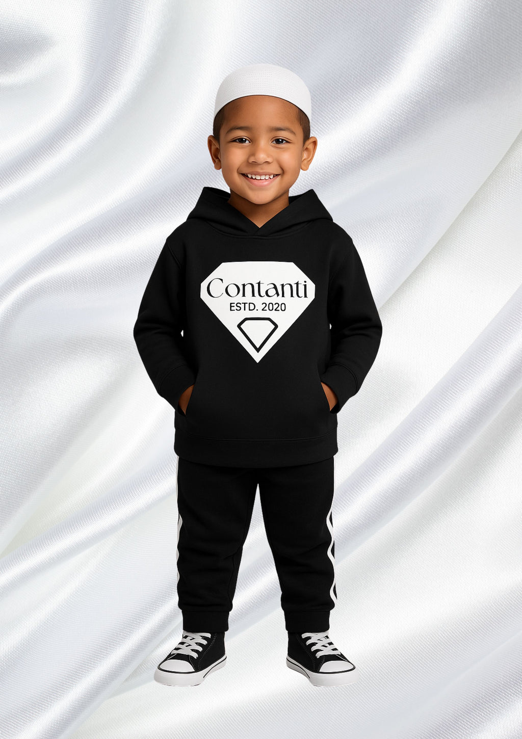 (B) Unisex Toddler Hoodie