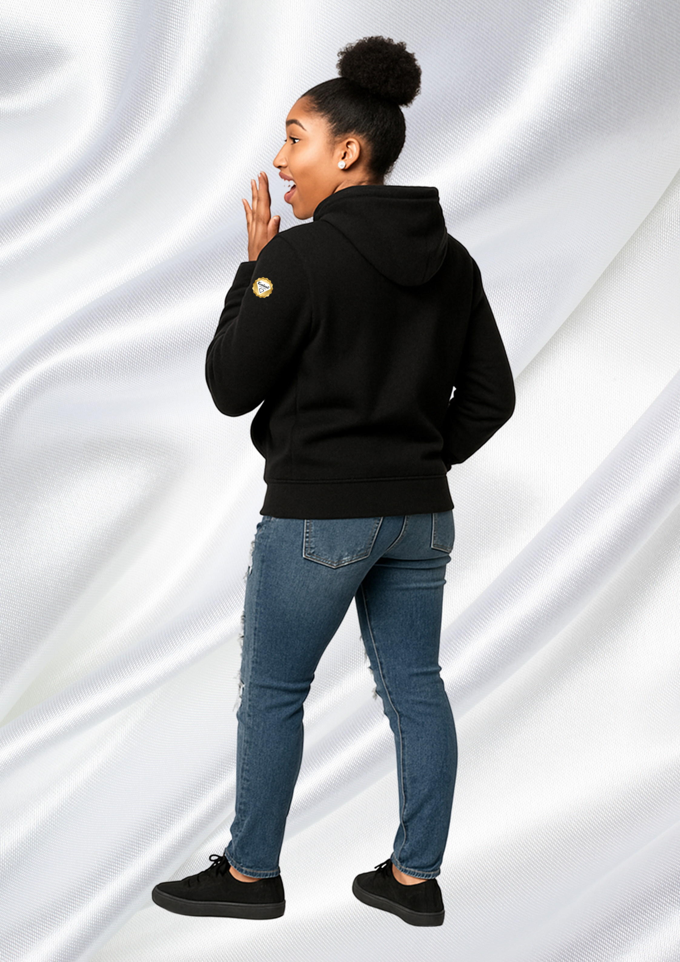 (B) Unisex Adult Hoodie