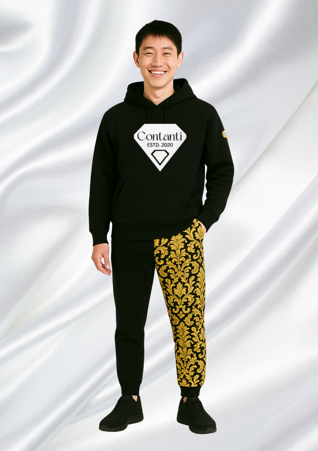 (B) Unisex Adult Hoodie