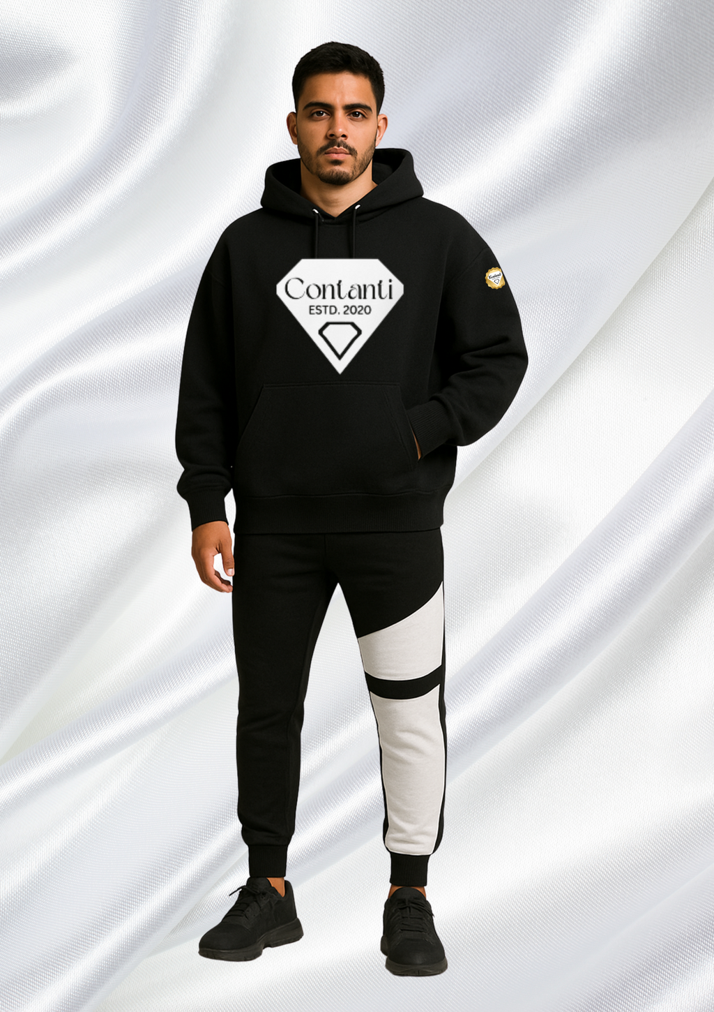 (B) Unisex Adult Hoodie