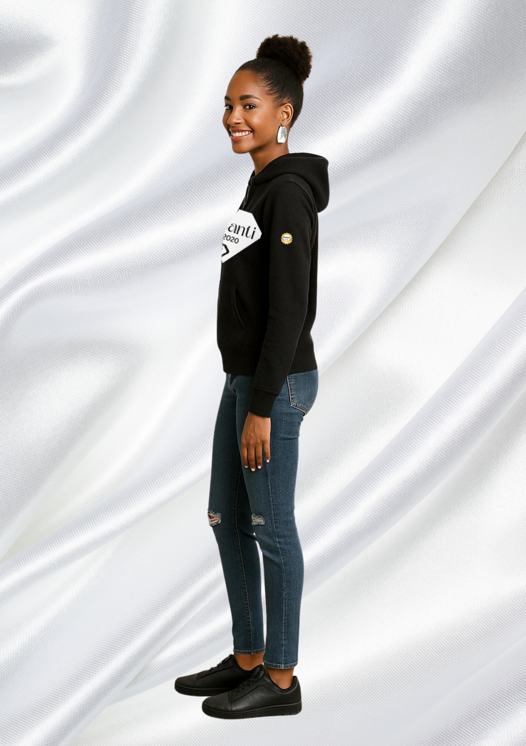 (B) Unisex Adult Hoodie