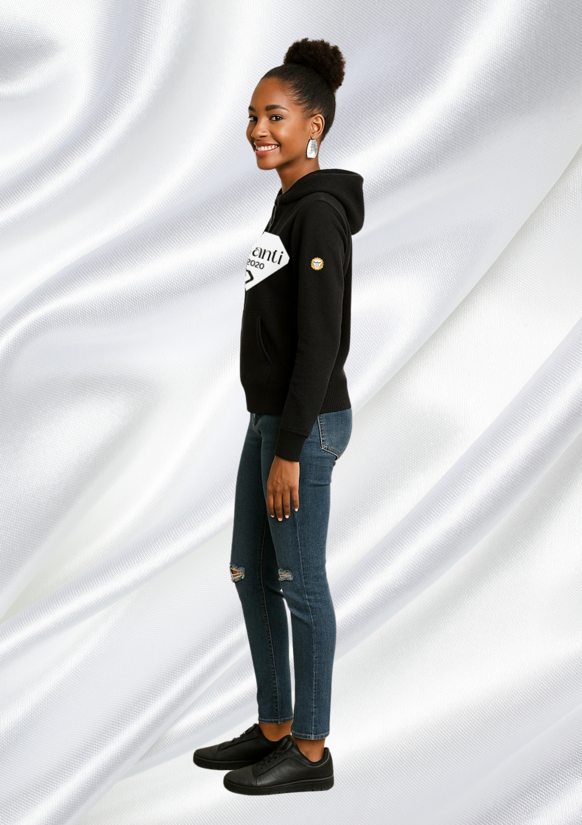 (B) Unisex Adult Hoodie