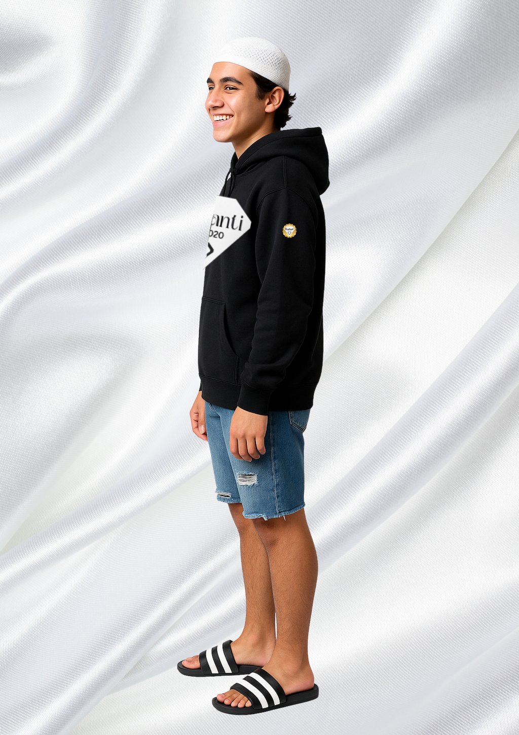 (B) Unisex Adult Hoodie