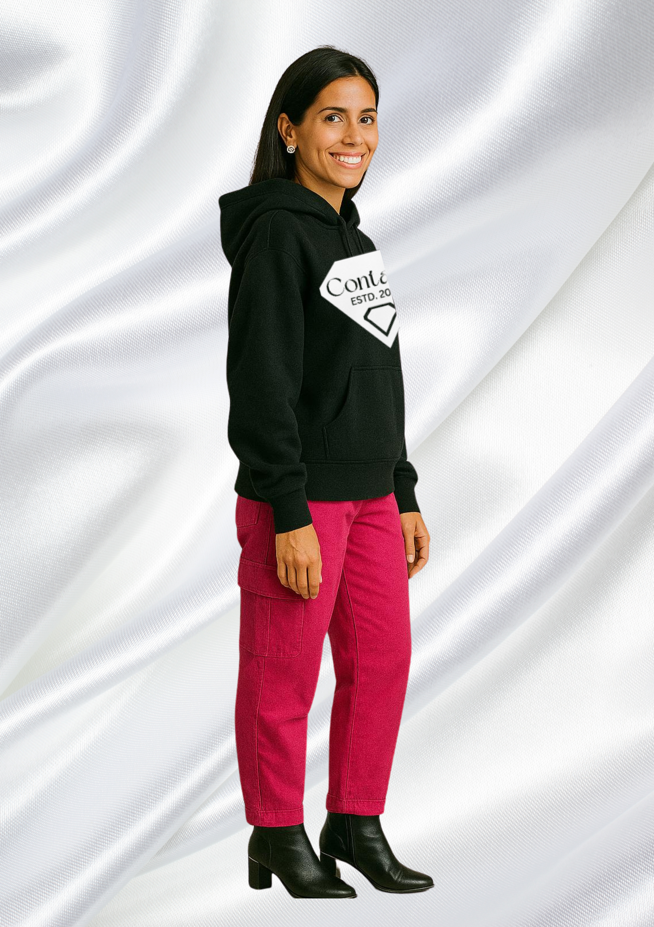 (B) Unisex Adult Hoodie