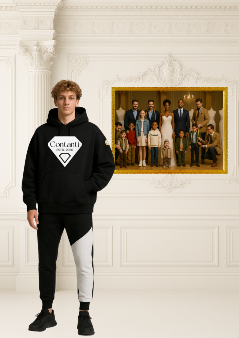 (B) Unisex Adult Hoodie