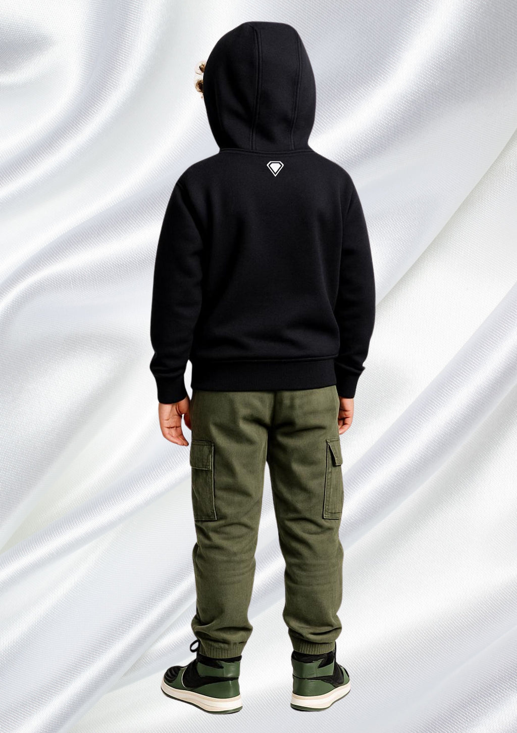 (B) Unisex Youth Hoodie