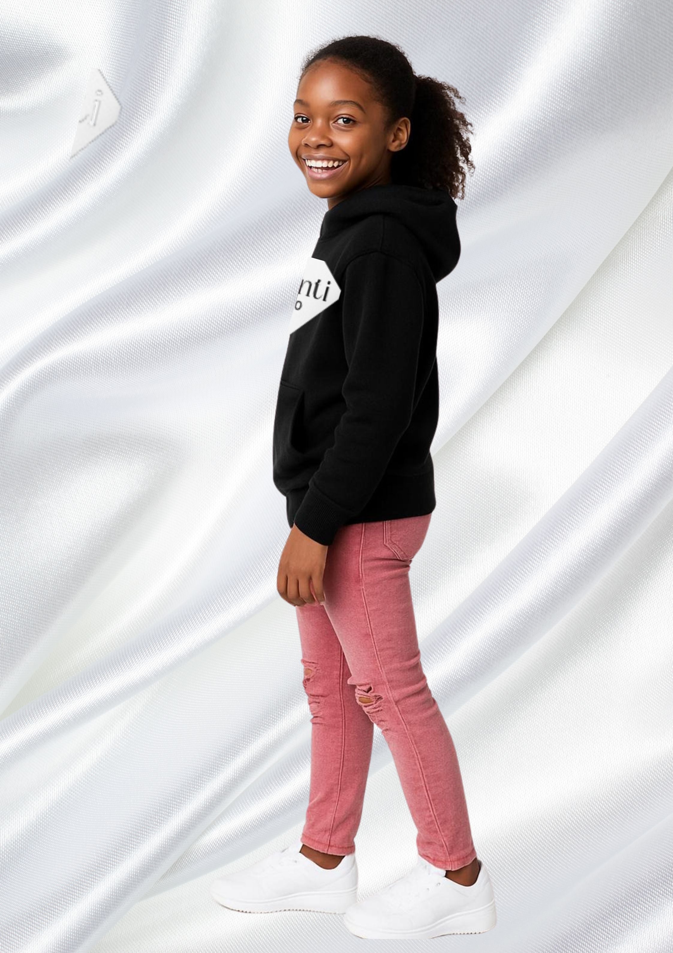 (B) Unisex Youth Hoodie