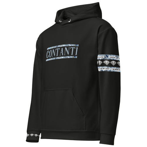 Dark Gray/Unisex Royal Diamond Hoodie