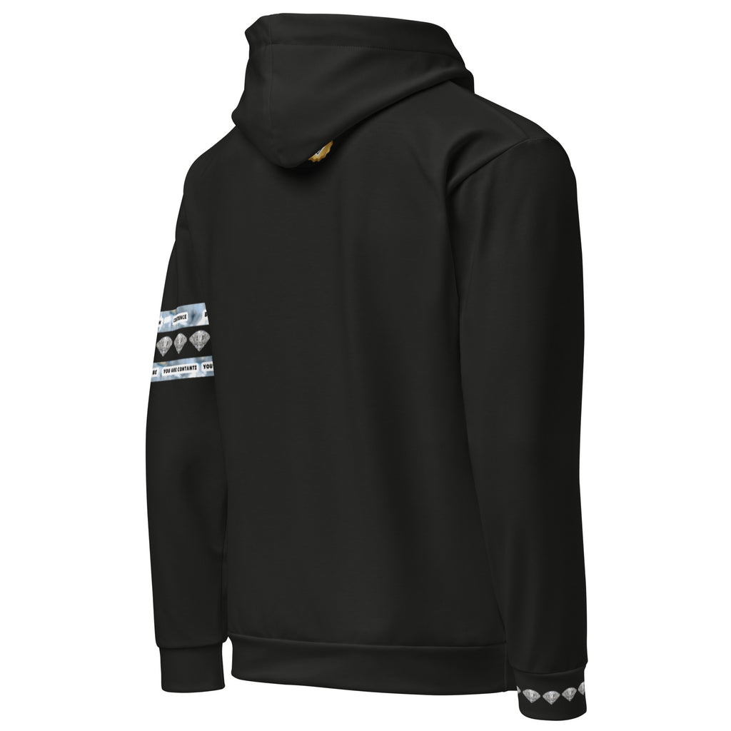 Dark Gray/Unisex Royal Diamond Hoodie